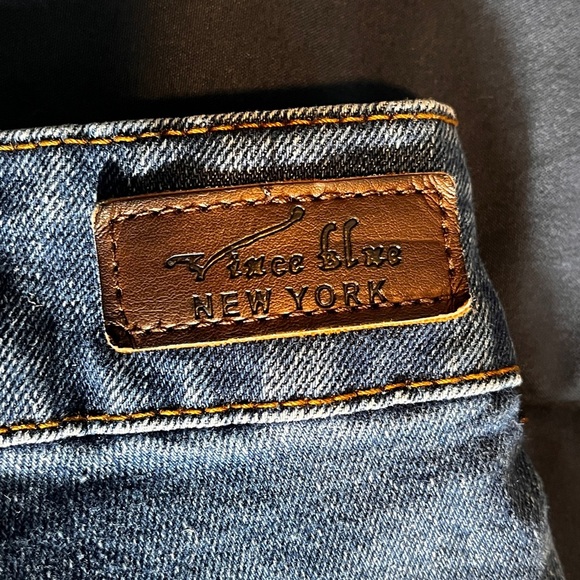 Vince Blue New York Vintage High Rise Stretch Cargo Jeans sz 7 - Picture 6 of 13